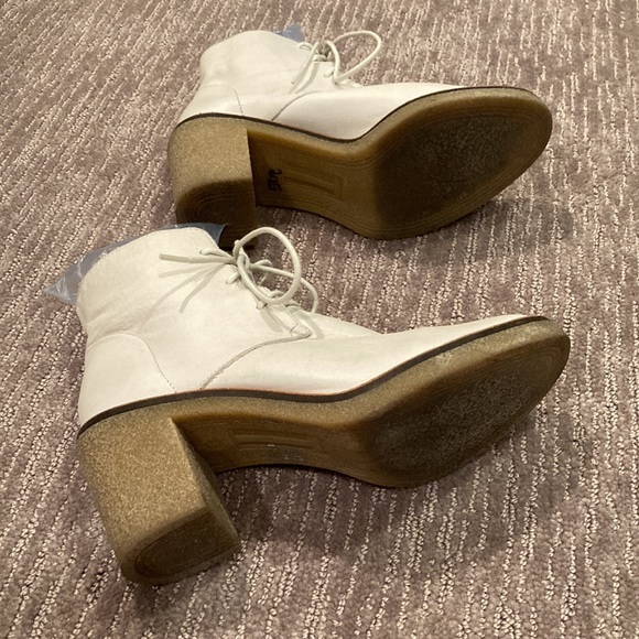 Miista London white leather boots, RARE! Sz EU 35 US 5 runs big - Picture 5 of 6